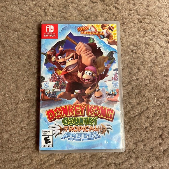 Donkey Kong country tropical freeze for Nintendo switch